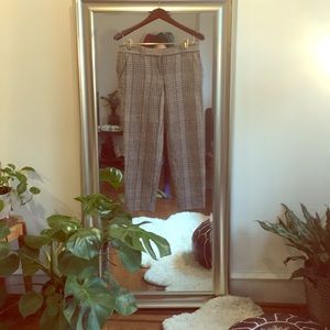 J.Crew | Wool, Plaid Skimmer Trouser - Size 2